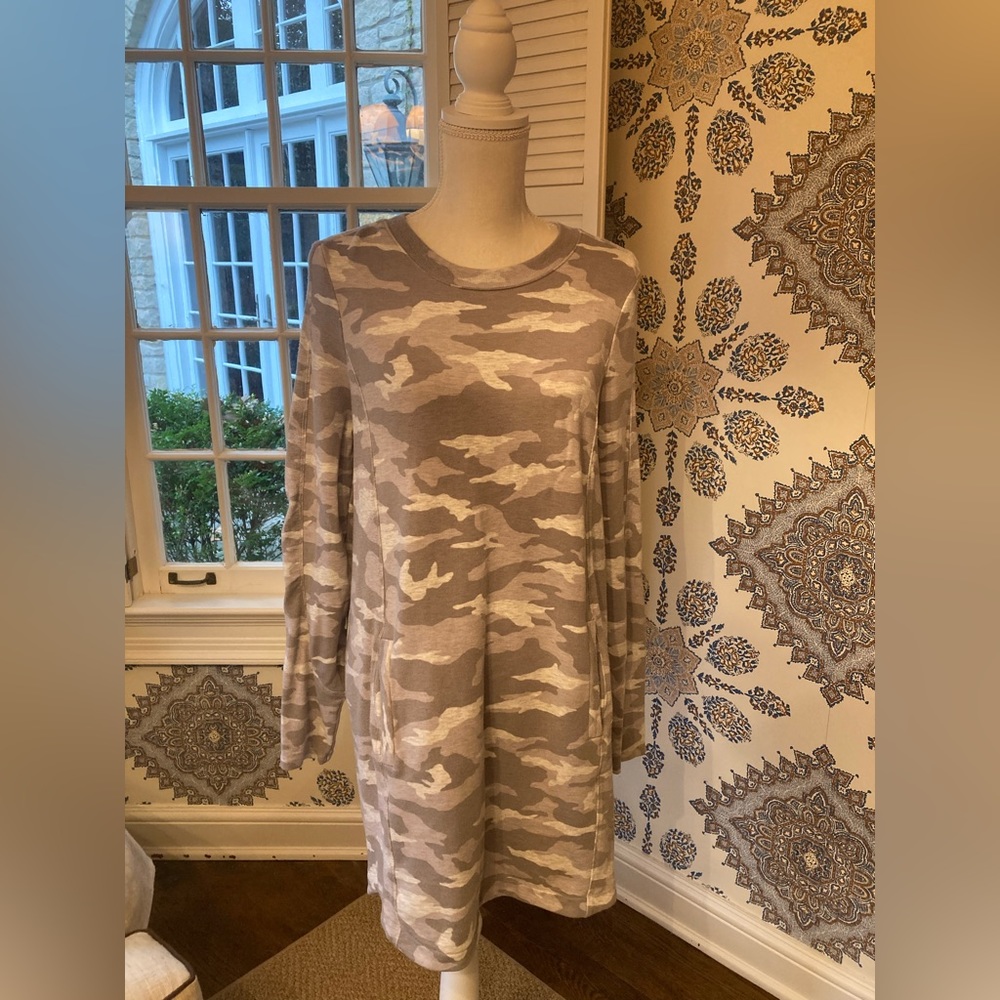 Athleta Balance Camo Dress
